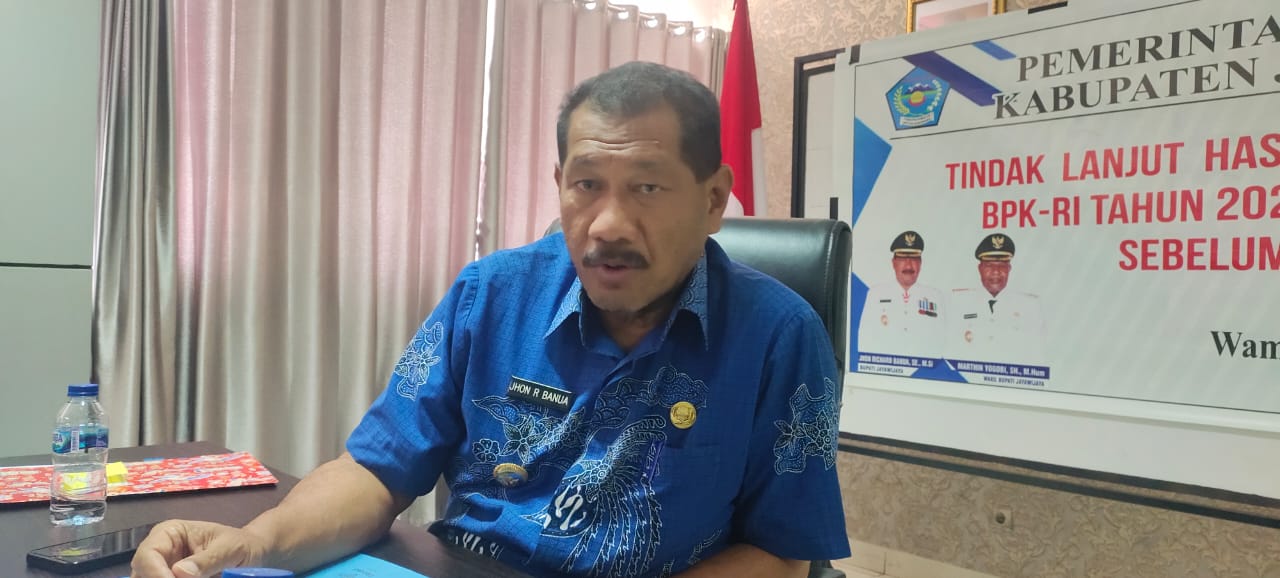 Bupati Jayawijaya Jhon Richard Banua, SE, MSi