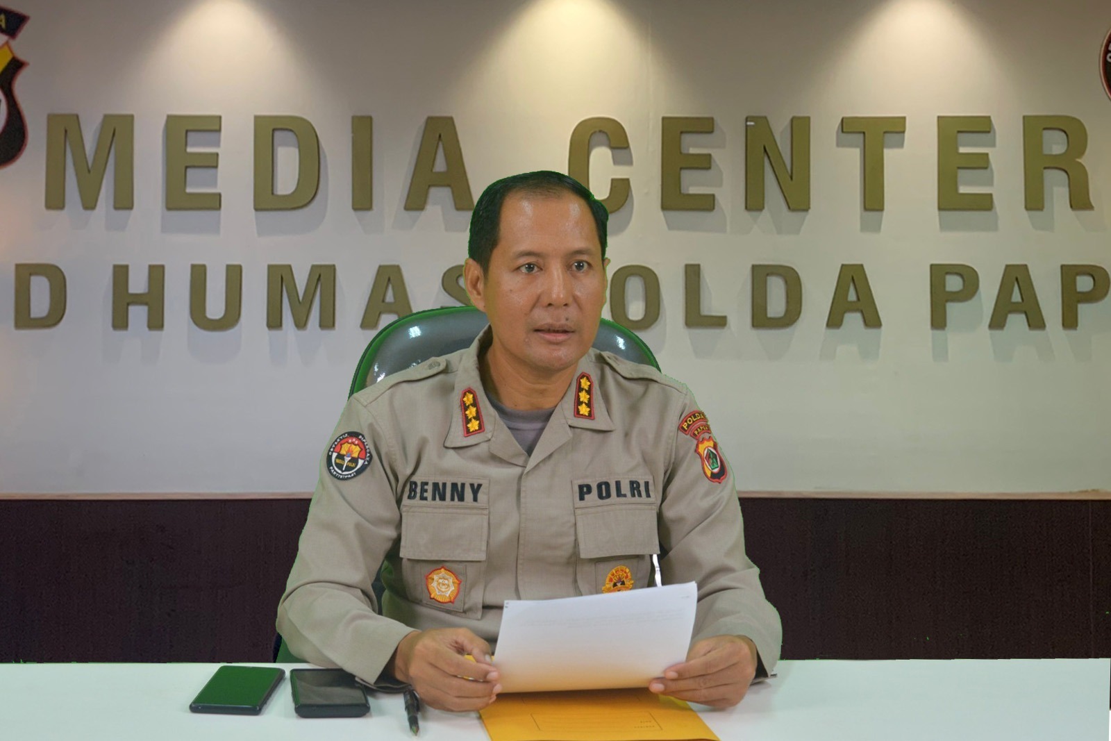 Aparat Gabungan Kejar Pelaku Perampasan Senjata di Kabupaten Puncak