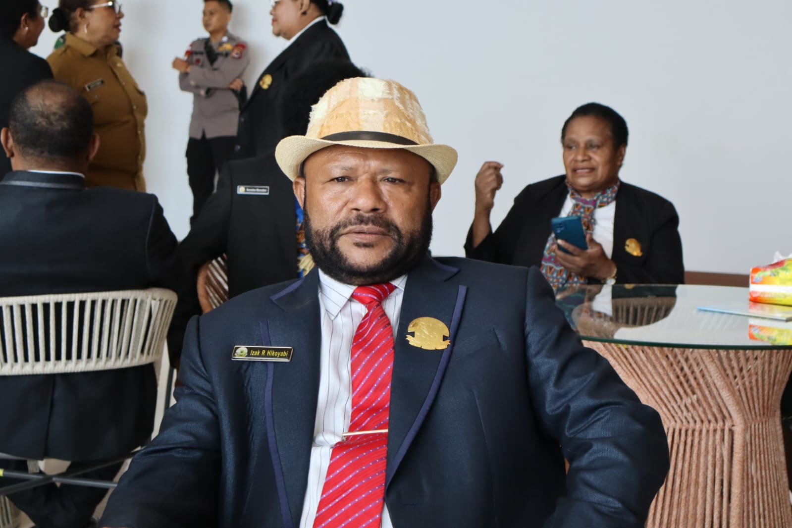 Wakil Ketua Pokja Agama, Izak Hikoyabi.