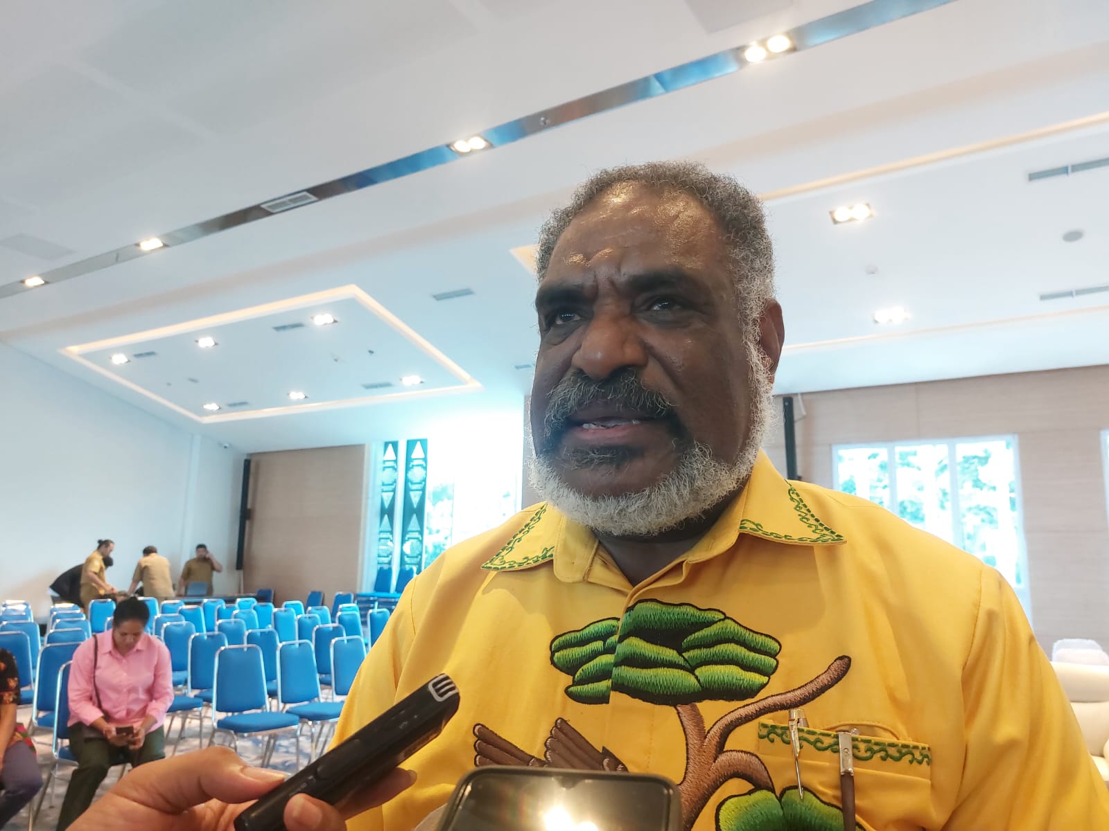 Ketua DPD Golkar Kota Jayapura, Abisai Rollo.