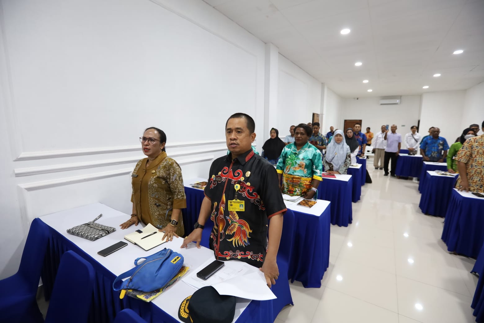 BPOM Jayapura melaksanakan kegiatan Advokasi lintas sektor keamanan pangan bersama lintas sektor OPD di Kabupaten Sarmi di Hotel Twelve, Kabupaten Sarmi, Provinsi Papua, Kamis, (29/2) pekan lalu.