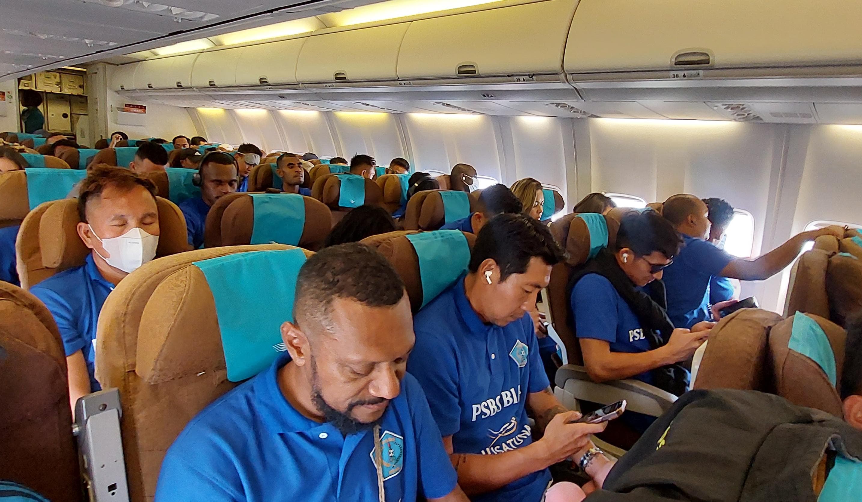PSBS BIak terbang ke Padang, Sumatera Barat, Rabu (6/3/2024), dalam melakoni laga leg kedua Final Liga 2 melawan Semen Padang.