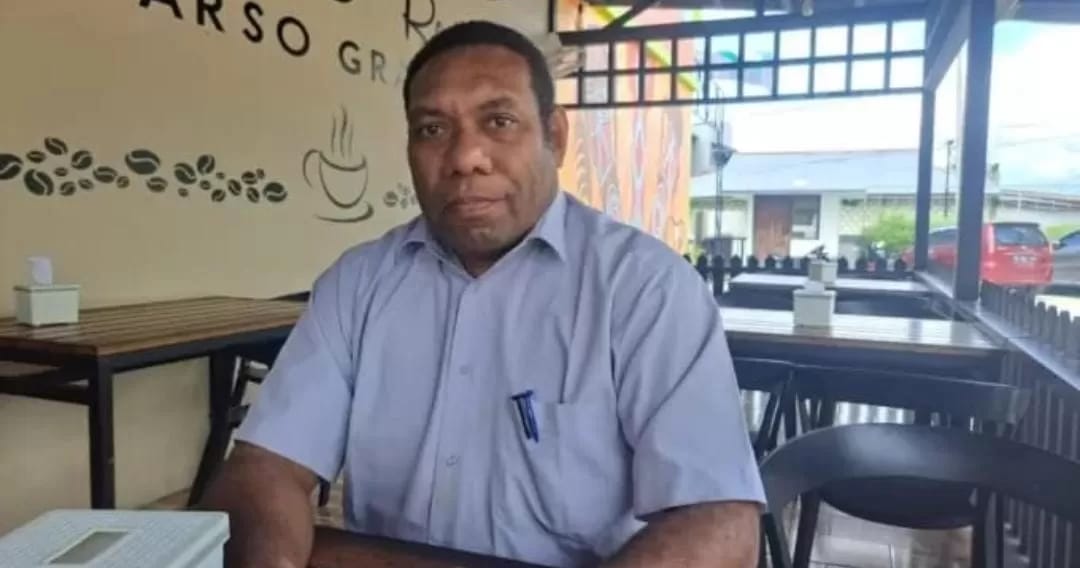 Wakil Ketua 1 Dewan Adat Keerom, Laurens Borotian.