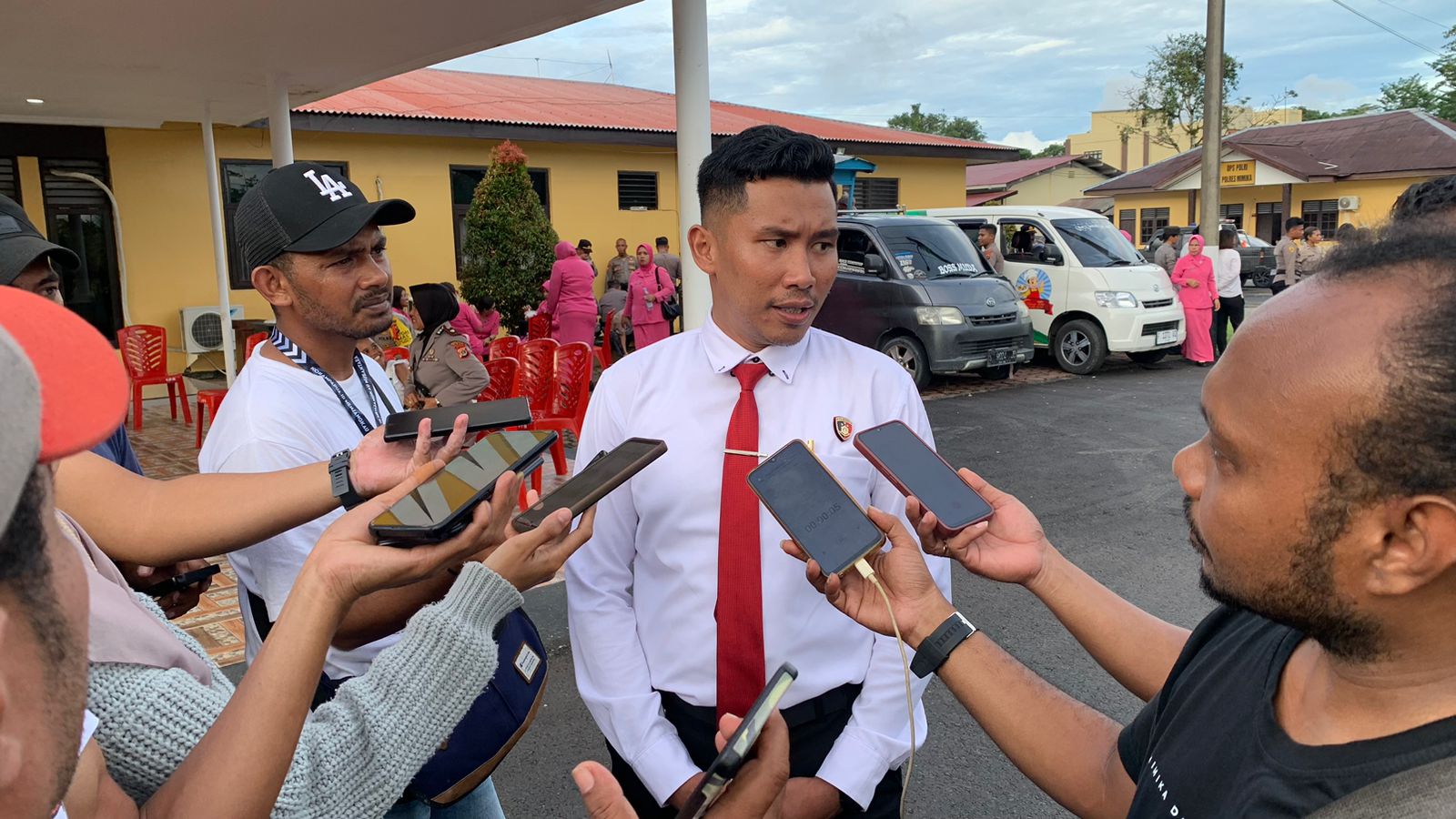 Kasat Reskrim Polres Mimika, Iptu Fajar Zadiq.