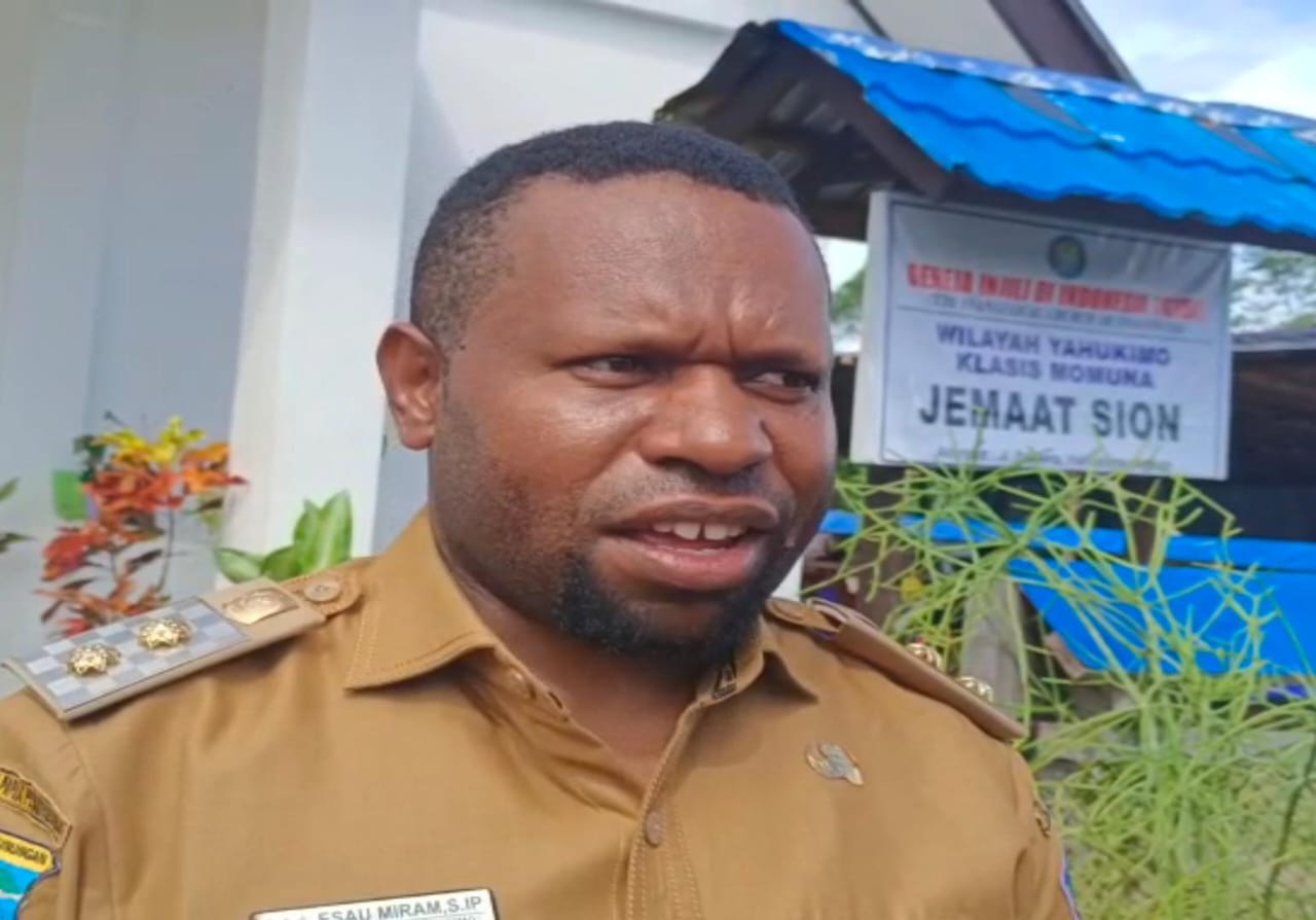 Wakil Bupati Yahukimo Esau Miram SIP