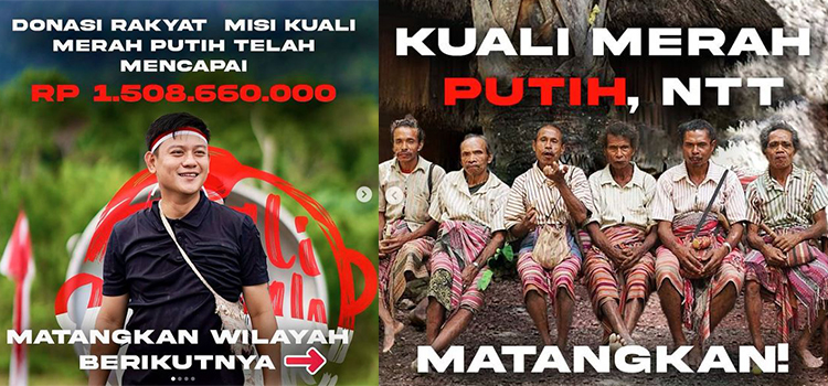 Usai dari Papua, Koki sekaligus Youtuber Bobon Santoso melanjutkan misi Kuali Merah Putih di NTT.