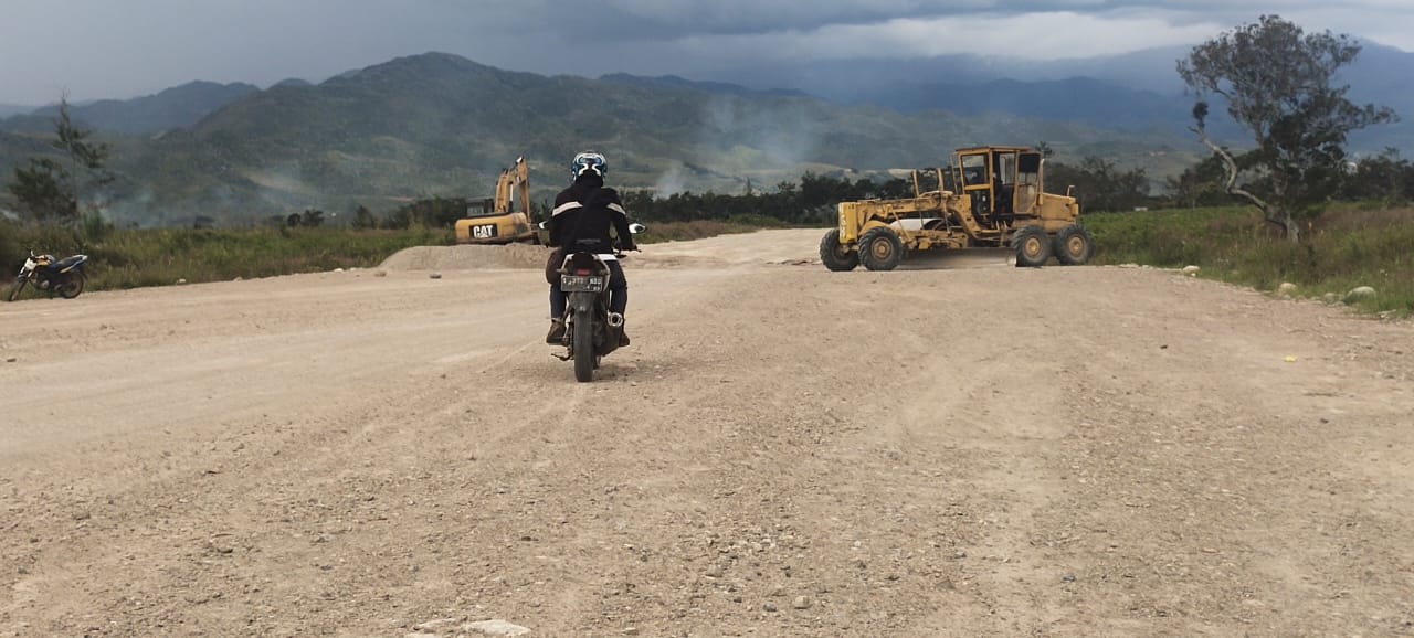 Lokasi Pembangunan KIPP Papua pegunungan di perbatasan Distrik Wouma dan Welesi.