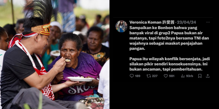 Bobon Santoso ucapkan terima kasih dan pamit dari Papua.