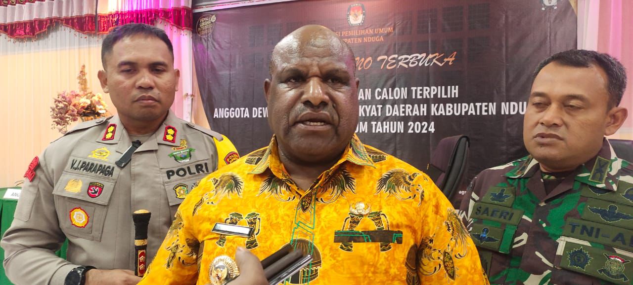 Pj Bupati Nduga Elai Giban, SE, MM.
