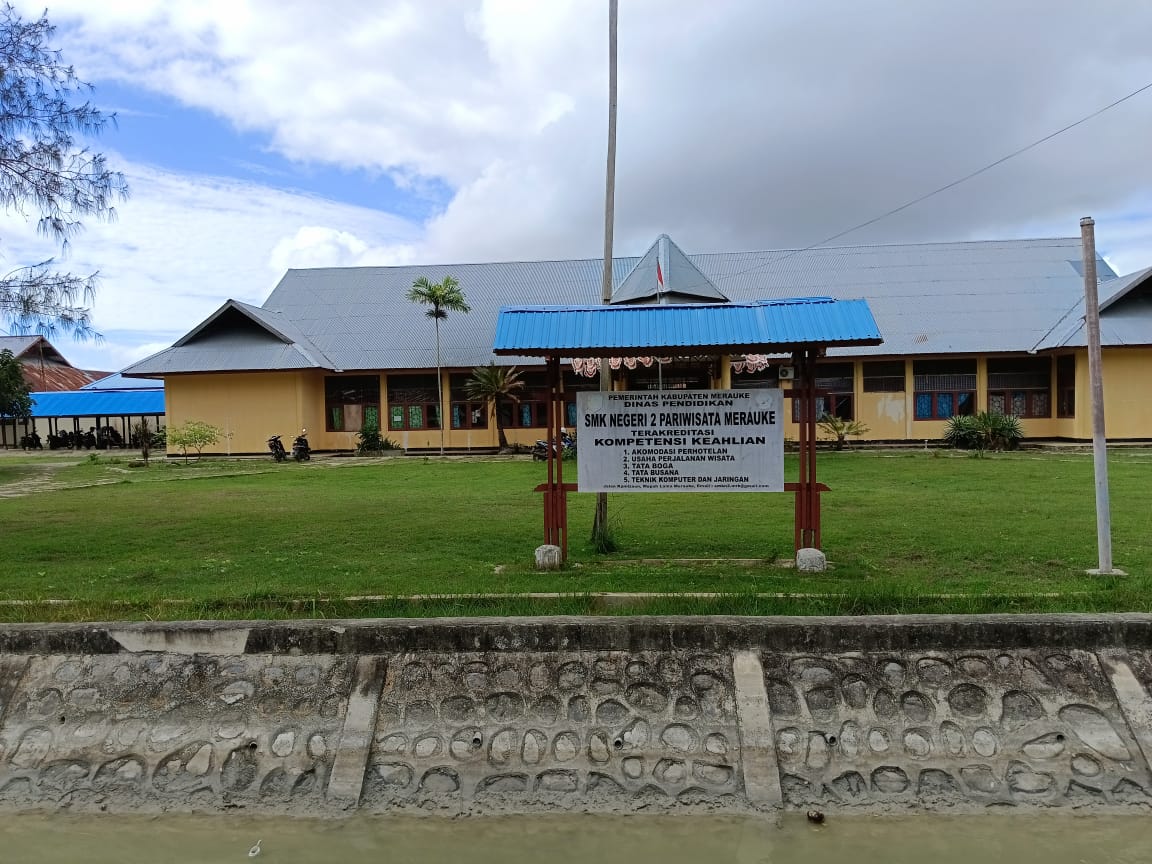 SMK Negeri 2 Merauke di jalan Kamizaun Merauke.