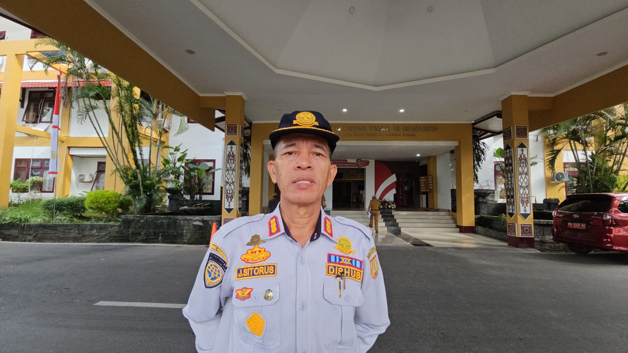 Kepala Dinas Perhubungan Kota Jayapura, Justin Sitorus.