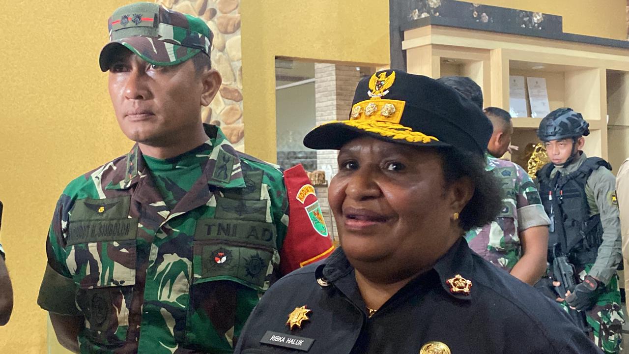 Pj Gubernur Papua Tengah Ribka Haluk