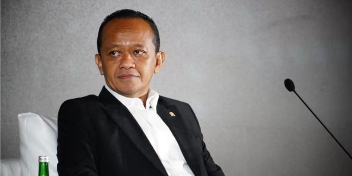 Menteri ESDM Bahlil Lahadalia yang baru saja dilantik Presiden Joko Widodo (Jokowi)