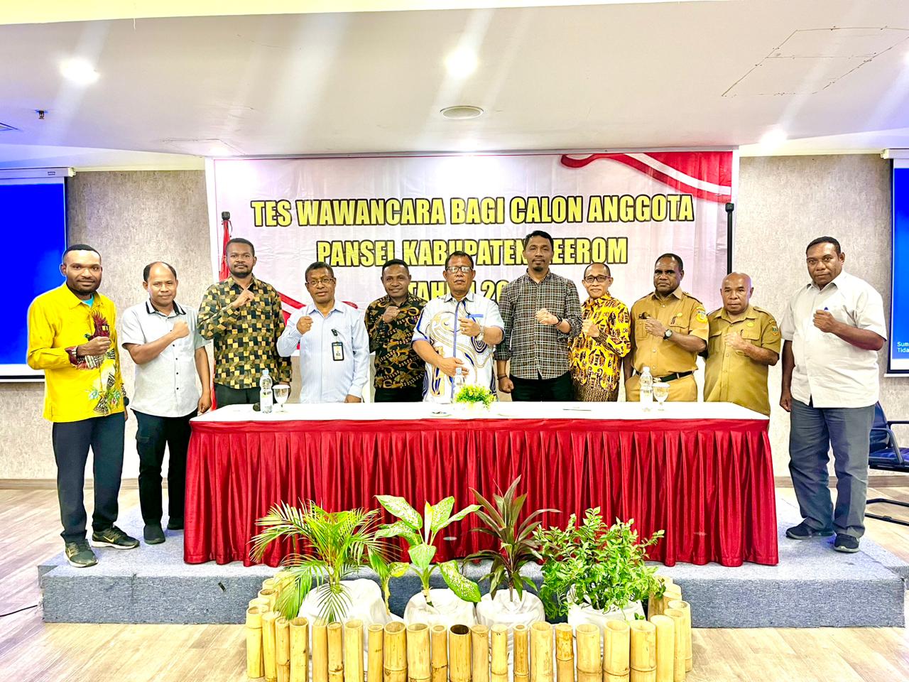 Tahapan DPRK Keerom, Panpil Lakukan Seleksi Akhir Pemilihan Pansel
