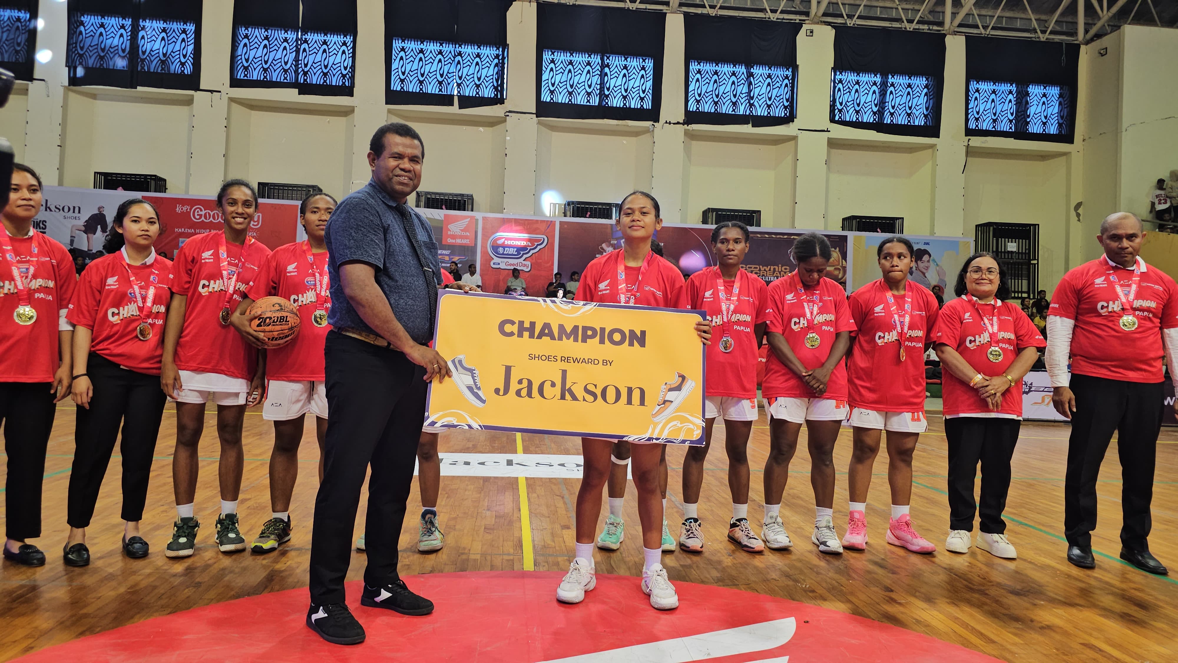 Juara Honda DBL With Kopi Good Day 2025 Papua, SMA YPPK Asisi Sentani.