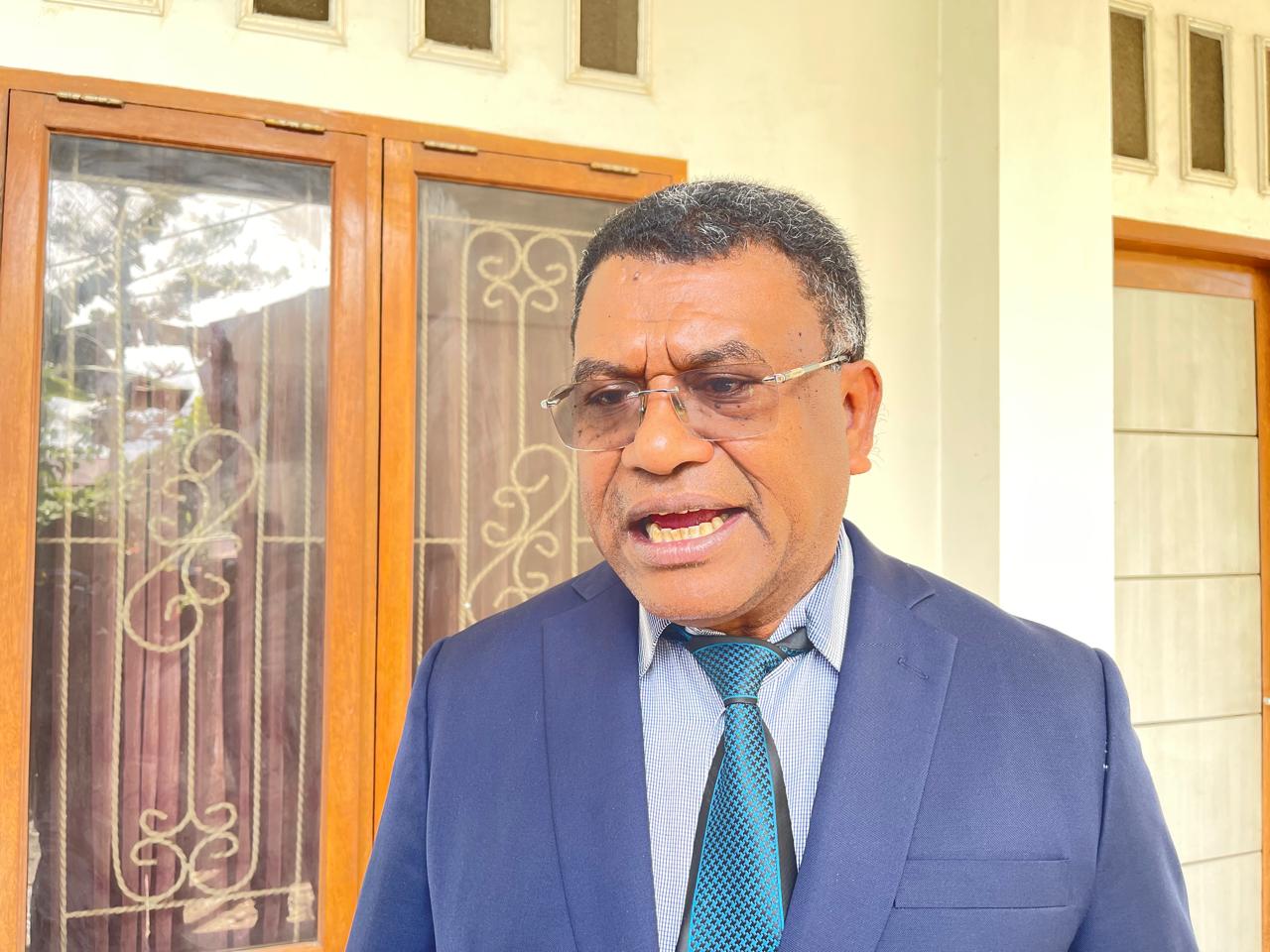 Penjabat Bupati Jayawijaya Thony M Mayor. (Ceposonline.com/DENY)