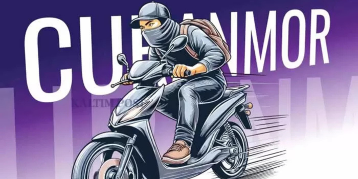 Ilustrasi Curanmor - Dua pelaku pencurian motor di Mimika, Papua Tengah, ditangkap polisi.