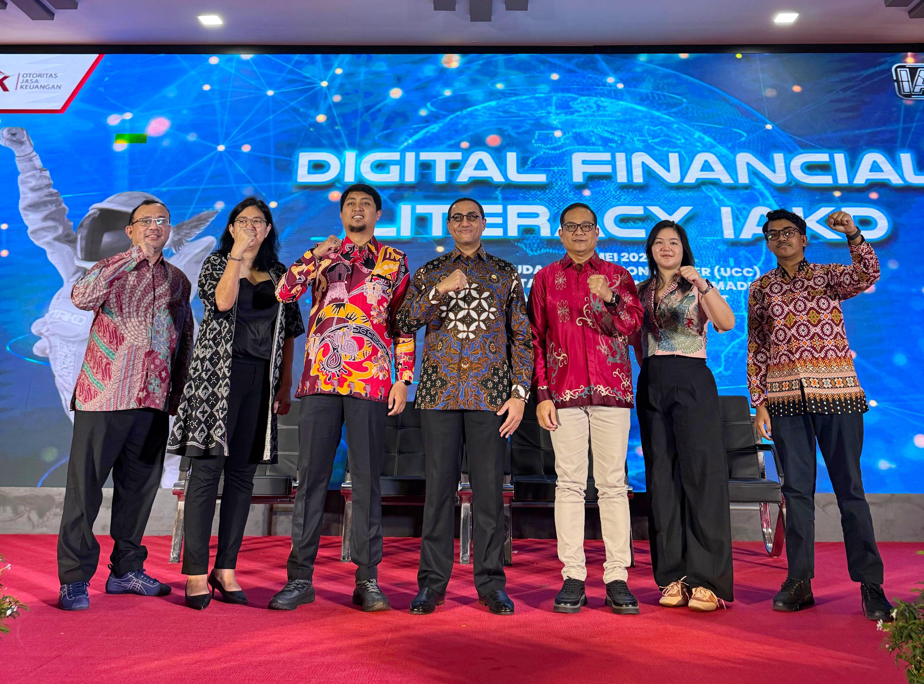 Kegiatan Digital Financial Literacy yang digelar OJK di Universitas Pendidikan Muhammadiyah Sorong, Papua Barat.(CEPOSONLINE.COM/OJK).