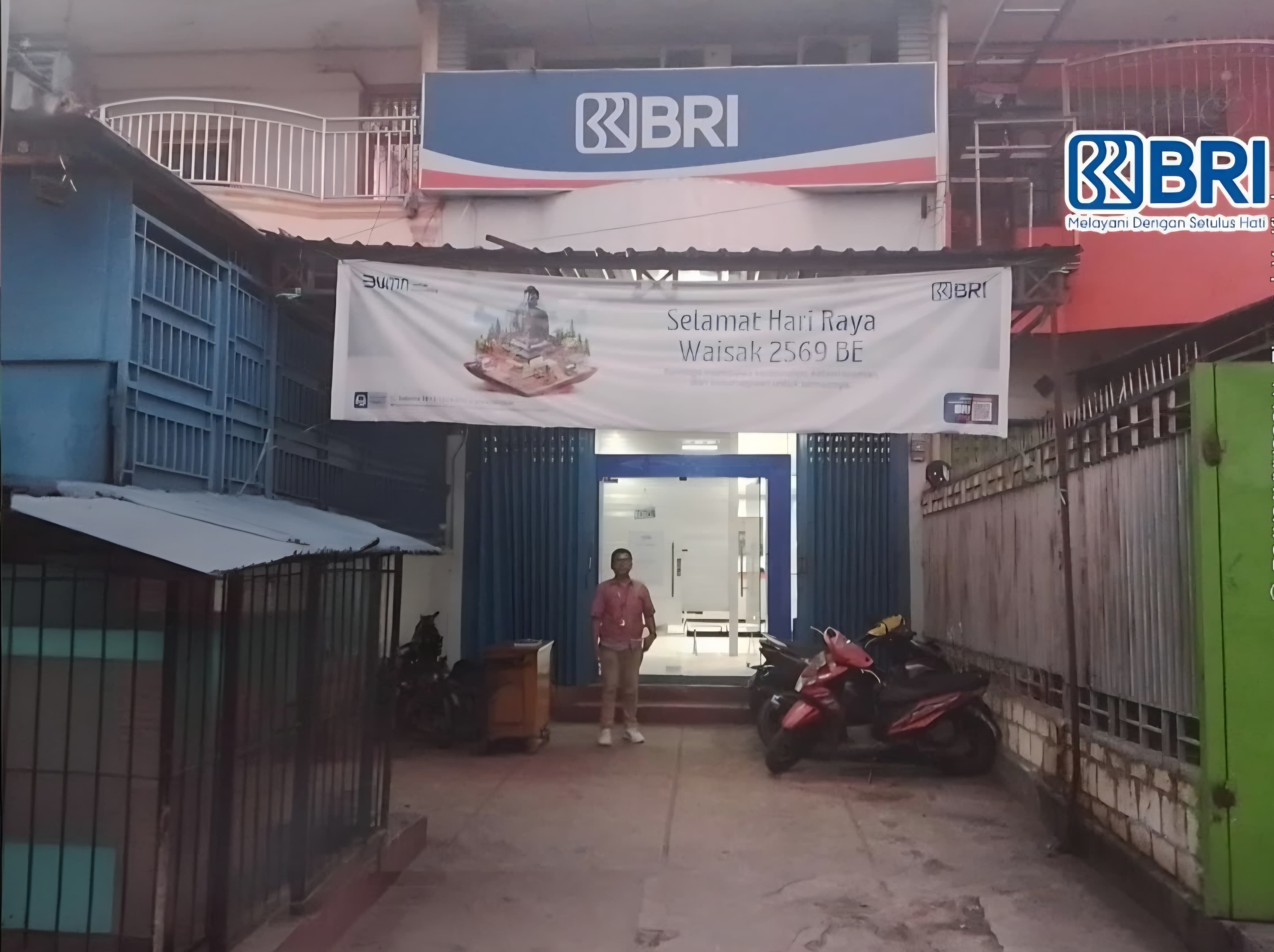 Kantor lama BRI Unit Yabansai yang akan segera pindah lokasi ke depan RS Dian Harapan.(CEPOSONLINE.COM/BRI).
