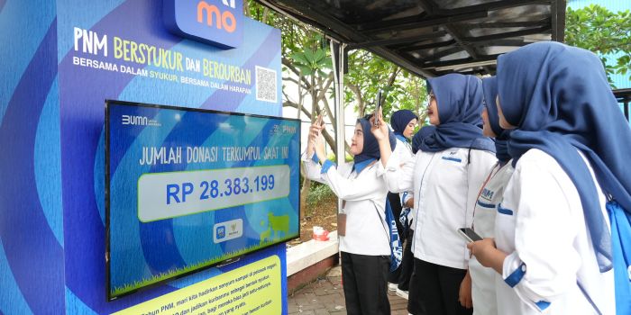 PT Permodalan Nasional Madani (PNM) mengajak karyawannya untuk berpartisipasi dalam kegiatan sosial bertajuk "PNM Bersyukur dan Berqurban: Bersama dalam Syukur, Bersama dalam Harapan."