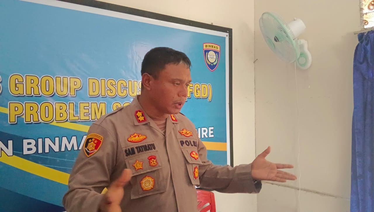 Kapolres Nabire, AKBP Samuel Tatiratu. (CEPOSONLINE.COM/ISTIMEWA)