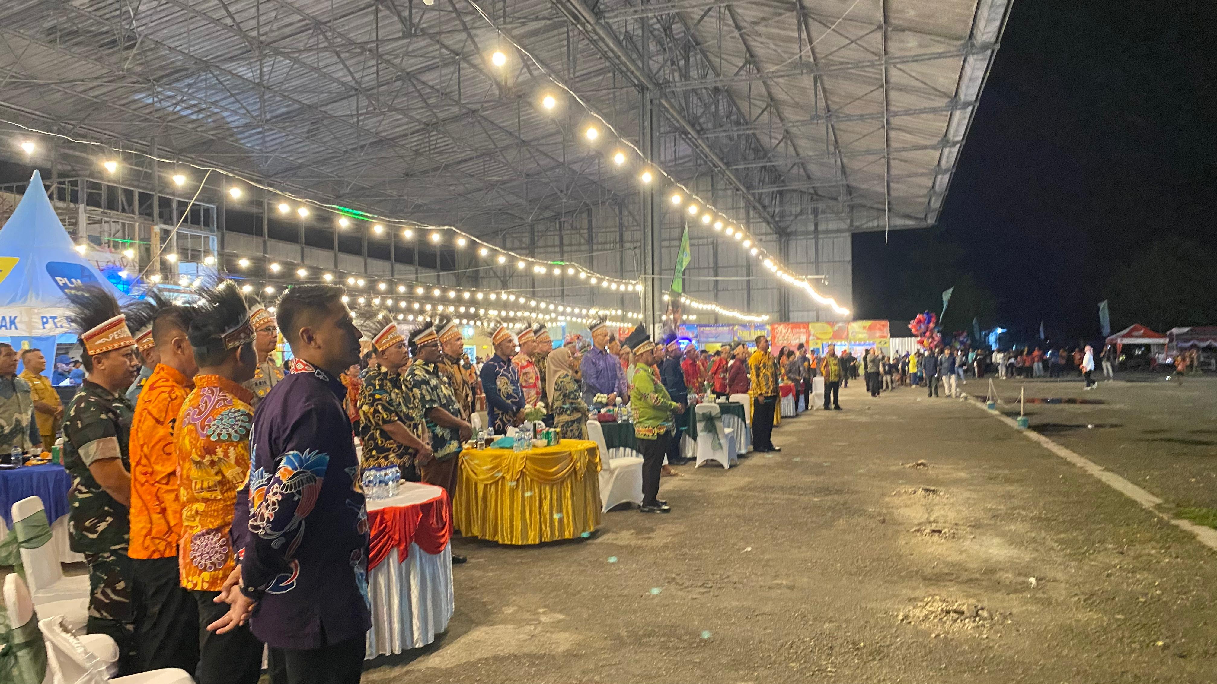 Suasana pembukaan FBMW ke 10 Tahun 2025 di Hanggar Lanud Manuhua, (1/7).