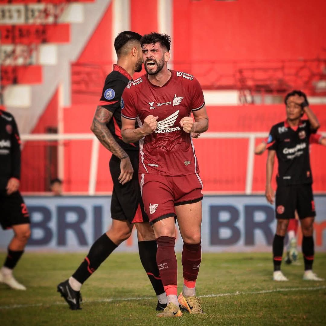 Matheus Silva saat masih berseragam PSM Makasar. (CEPOSONLINE.COM/ISTIMEWA)