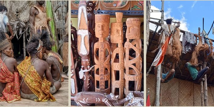 Dua warisan budaya dari Suku Kamoro, yakni ukiran patung Mbitoro dan Upacara Adat Karapao resmi terdaftar di Kemenkumham RI.