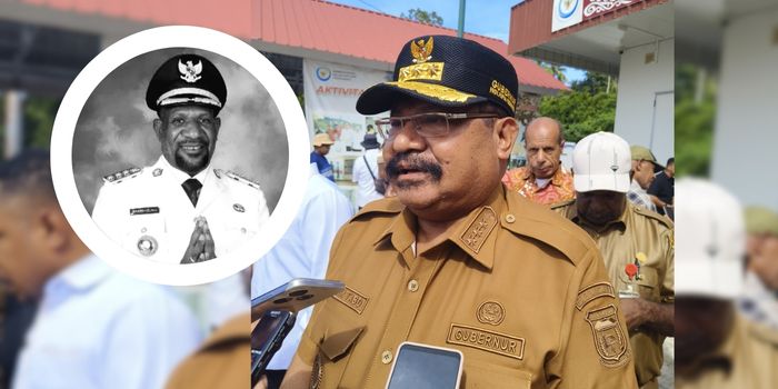 Gubernur Papua Pegunungan, Jhon Tabo, menyampaikan duka cita yang mendalam atas meninggalnya Bupati Nduga, Dinard Kelnea.