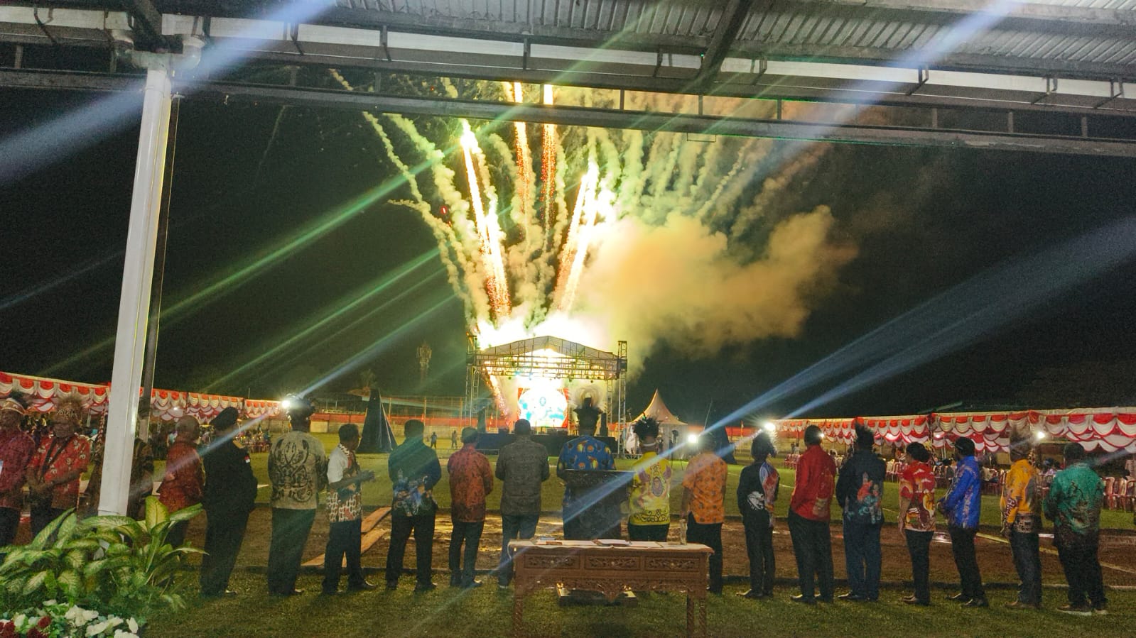 Deklarasi Provinsi Papua Utara oleh 4 Pemkab di wilayah Saireri Papua. Deklarasi ini bersamaan dengan HUT ke-107 Biak Numfor.