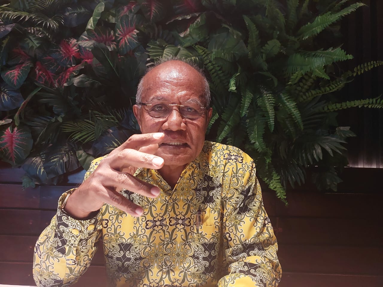 Calon Wakil Gubernur Papua, Constant Karma. (CEPOSONLINE.COM/KAREL)