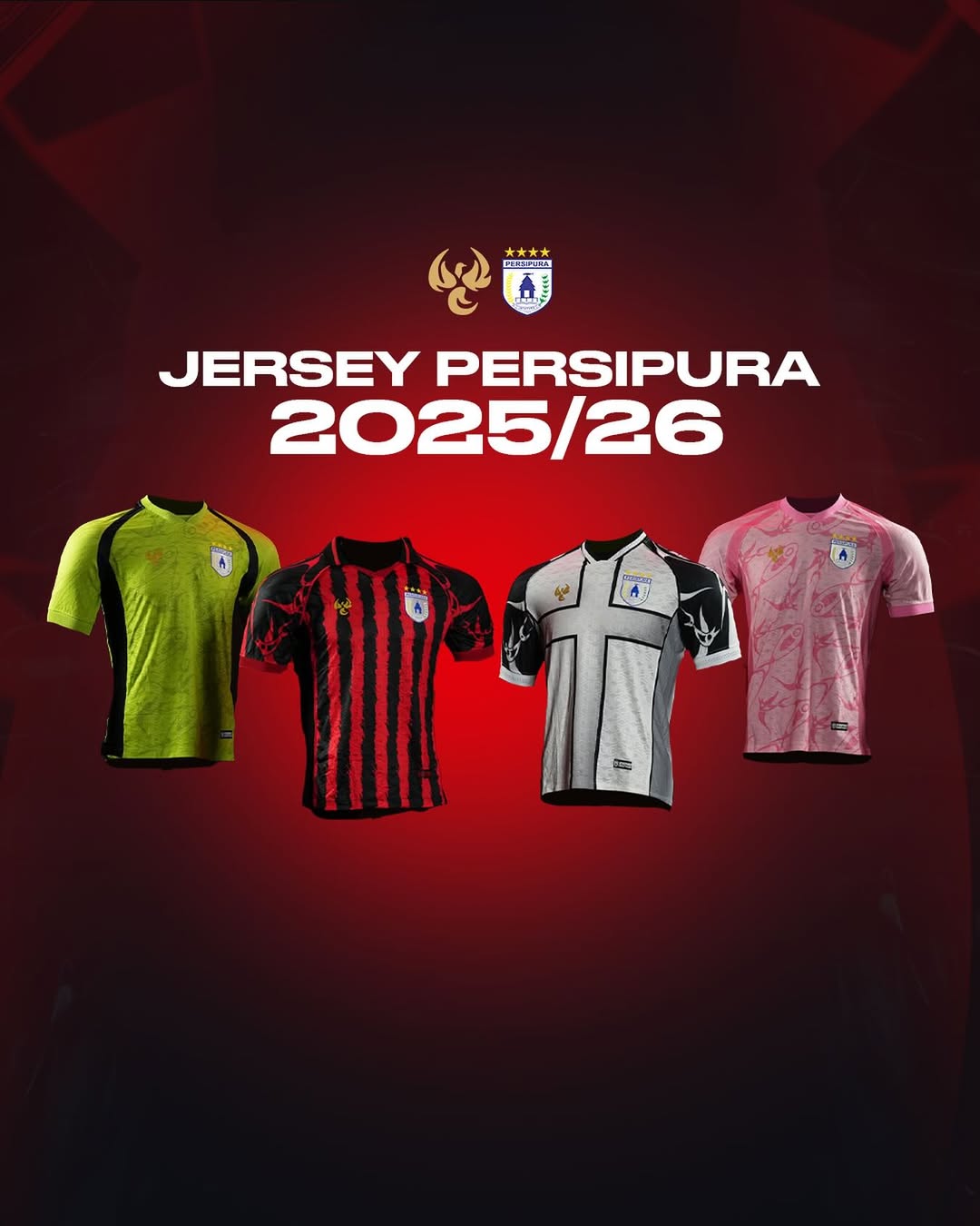 Jersey baru Persipura untuk Championship musim 2025-2026.