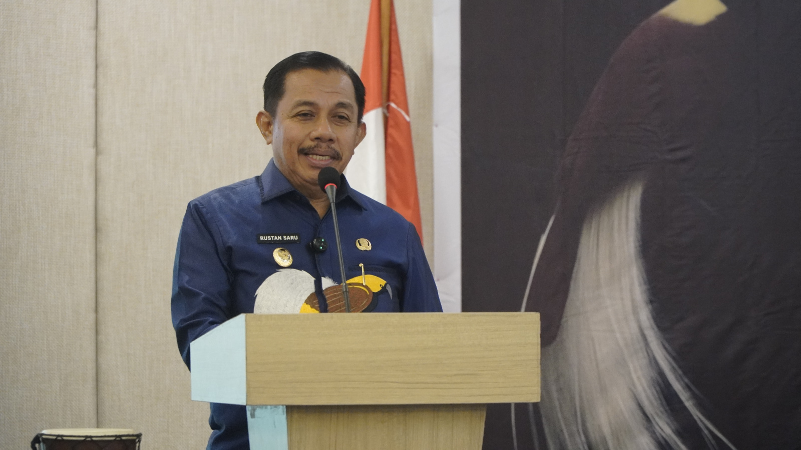 Wakil Wali Kota Jayapura, H.Rustan Saru. (CEPOSONLINE.COM/HANS PALEN)