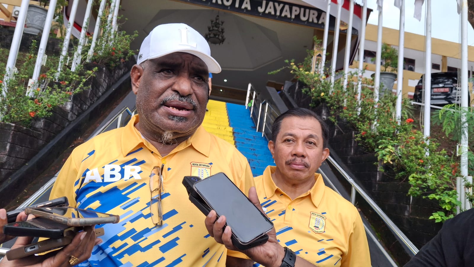Wali Kota Jayapura, Abisai Rollo. (CEPOSONLINE.COM/HANS PALEN)