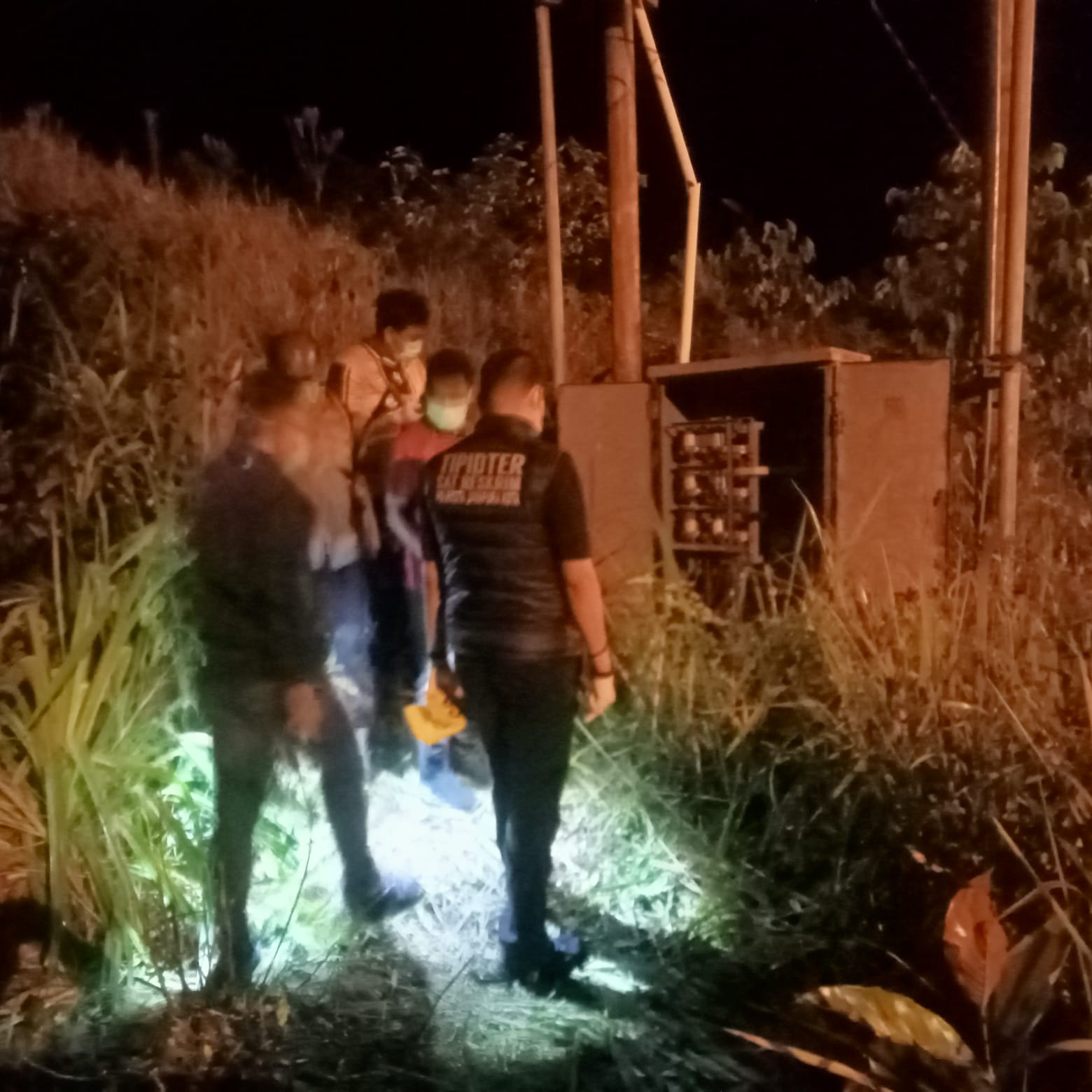 Kondisi Korban saat ditemukan warga, setelah hilang kurang lebih selama tiga hari, Selasa (16/9/2025).