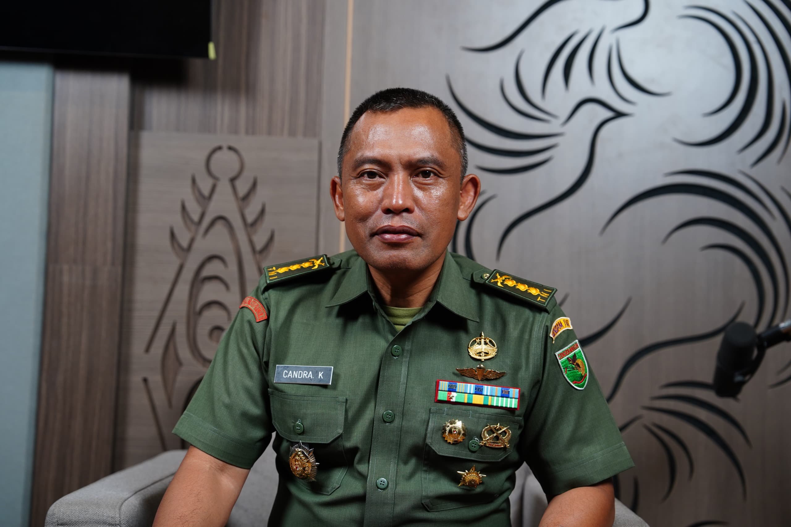 Kepala Penerangan Kodam (Kapendam) XVII/Cenderawasih, Kolonel Inf Candra Kurniawan, (CEPOSONLINE.COM/KAREL)