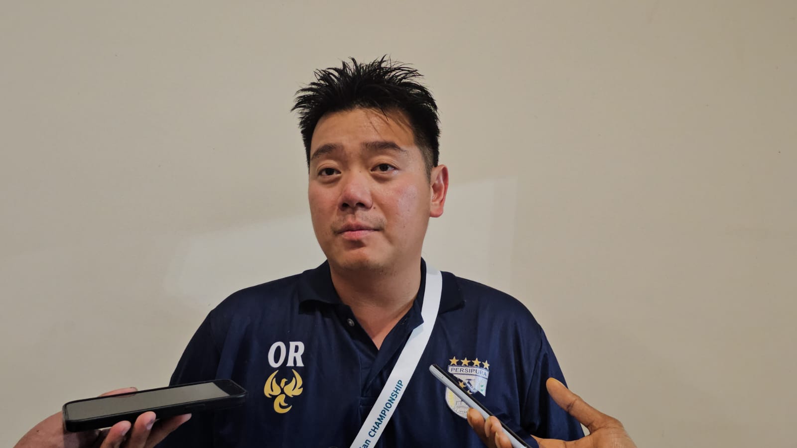 Manager Persipura, Owen Rahadiyan. (CEPOSONLINE.COM/HANS PALEN).
