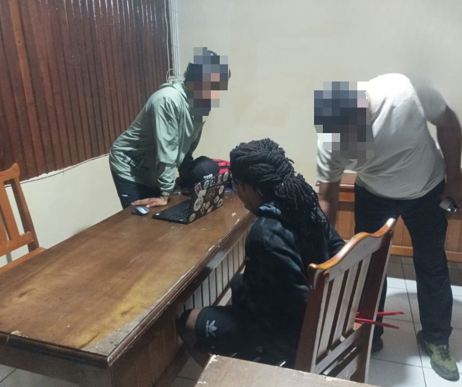 Jayainus Pogau, Jaringan KKB Aibon Kogoya saat ditangkap Satgas ODC di Nabire, Jumat (31/10/2025) (CEPOSONLINE.COM/ODC)