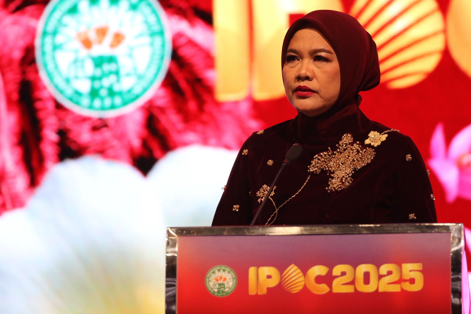 Ketua Panitia IPOC 2025, Mona Surya (Mifta/Radar Bali)&nbsp;