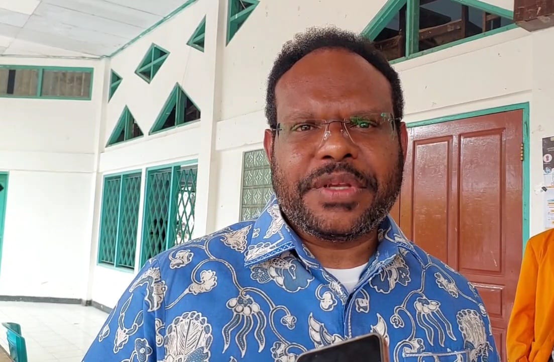 Aryanto Kogoya Anggota DPD RI (CEPOSONLINE.COM/KAREL)