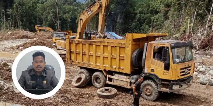 Ketua Komisi A DPRK Waropen, Lion Maniagasi, perihal aktivitas tambang di wilayah &lsquo;Ular Merah&rsquo; Distrik Kirihi-Walai (dok pribadi)