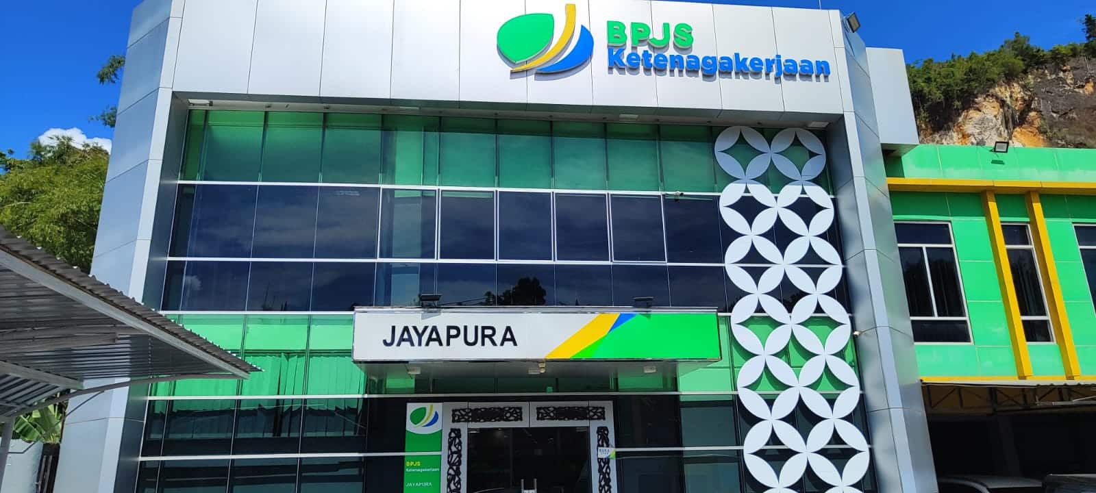 Kantor Badan Penyelenggara Jaminan Sosial atau BPJS Ketenagakerjaan Provinsi Papua cabang Jayapura.&nbsp;(Istimewa)