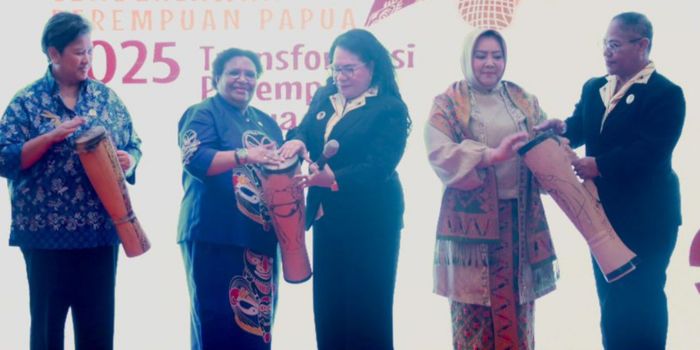 Kongres Cendekiawan Perempuan Papua di Hotel Ambhara Jakarta pada Jumat, 5 Desember 2025. (Puspen Kemendagri)