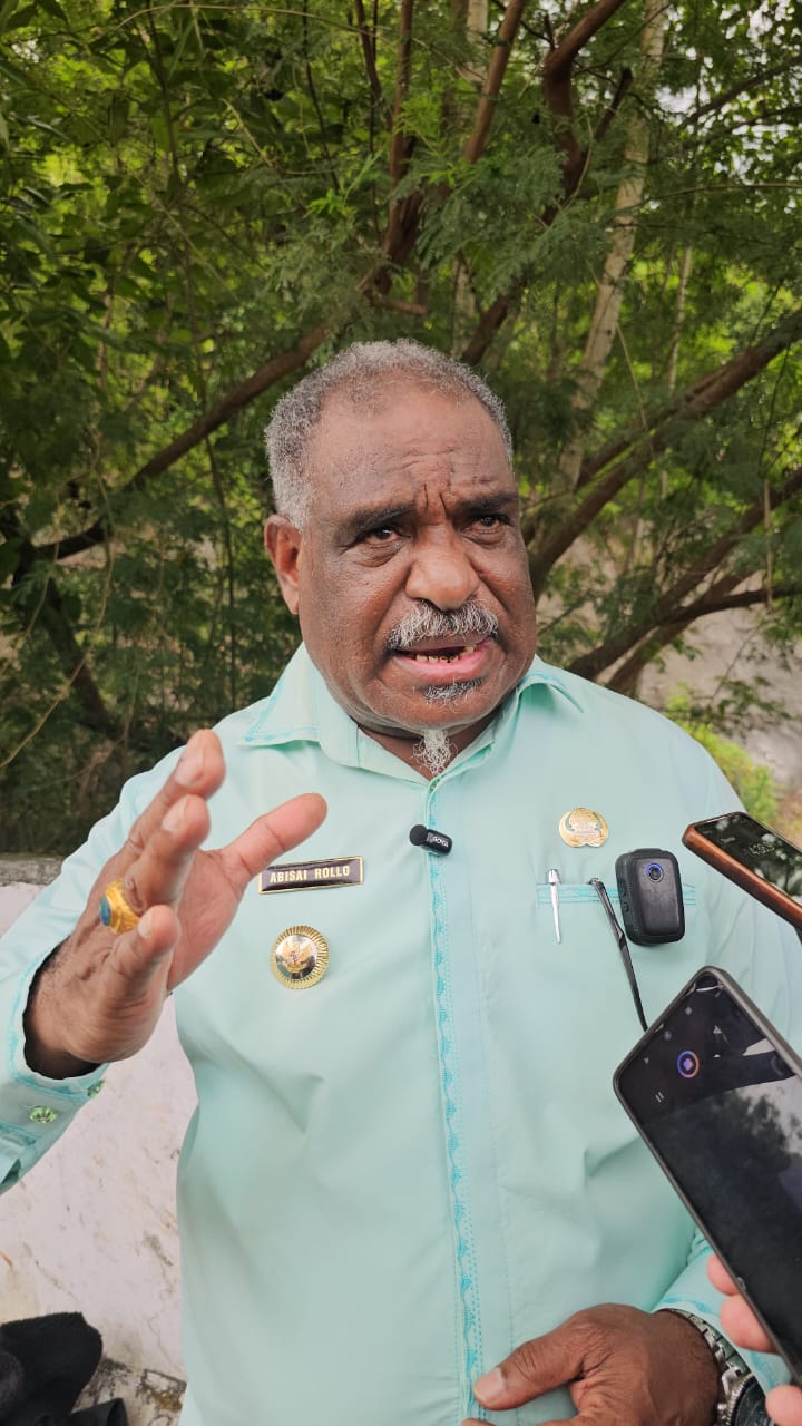 Wali Kota Jayapura, Abisai Rollo. (CEPOSONLINE.COM/HANS PALEN)