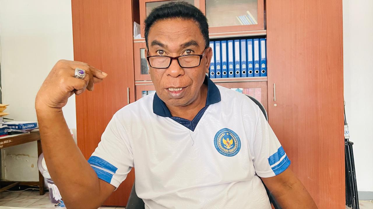 Plh. Kepala Lapas Kelas II B Wamena Munir Kossah. (Ceposonline.com/Deni)