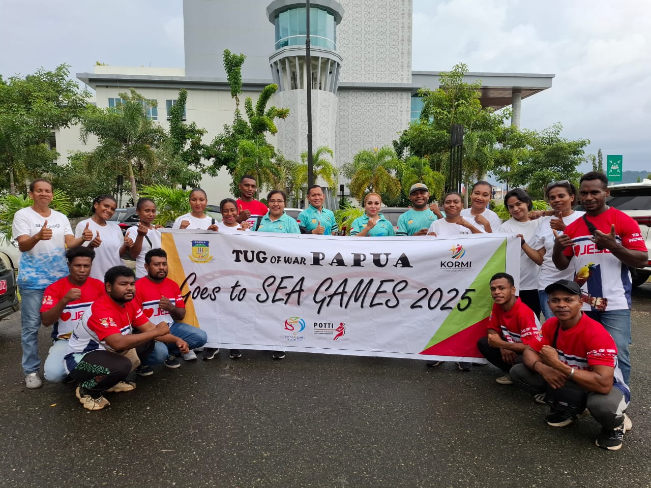 Para atlet Potti yang mewakili Indonesia di SEA Games Thailand (Ceposonline.com/Istimewa)