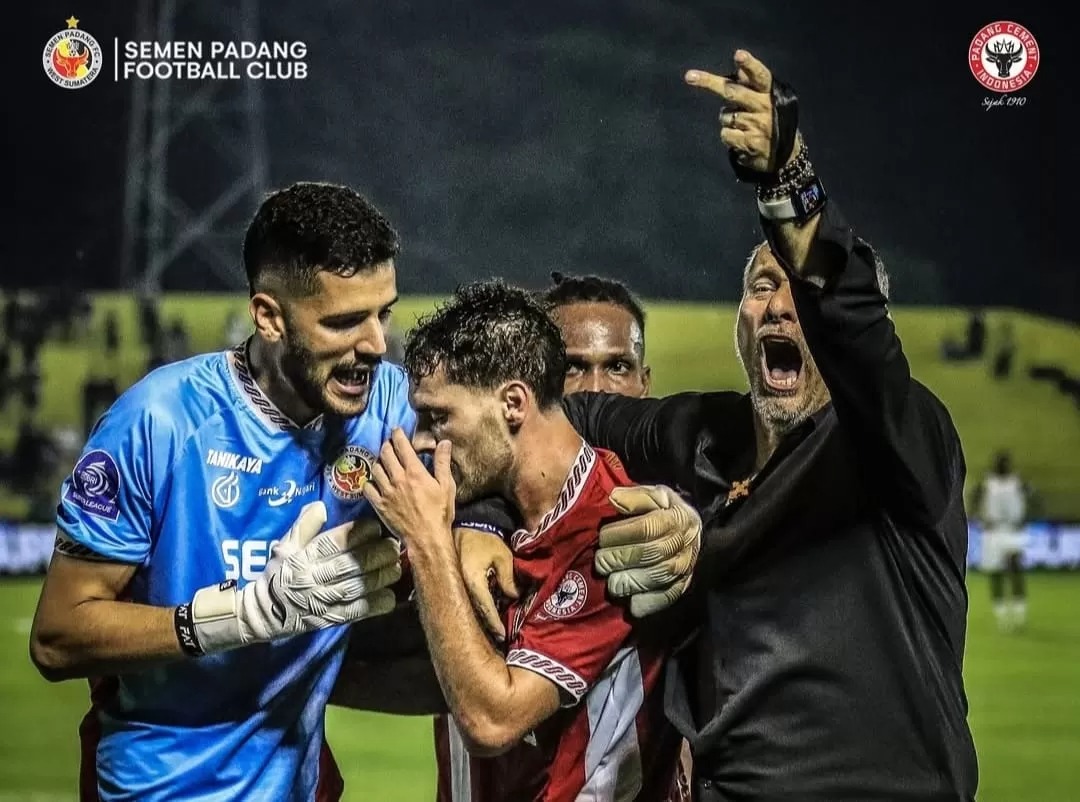 Semen Padang sukses taklukkan Persija Jakarta dalam lanjutan BRI Super League (IG Semen Padang)