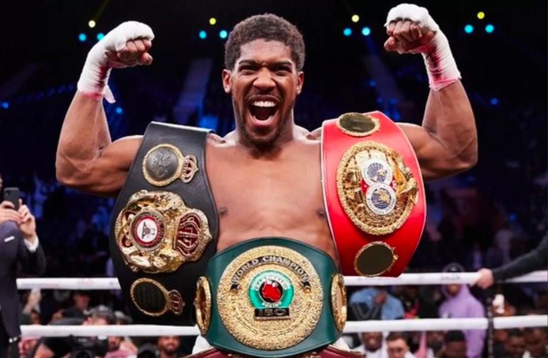 Petinju Anthony Joshua. (JAWAPOS)