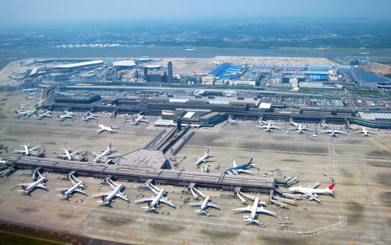 Aktivitas di Bandara Narita Jepang. (LIVEJAPAN.COM)
