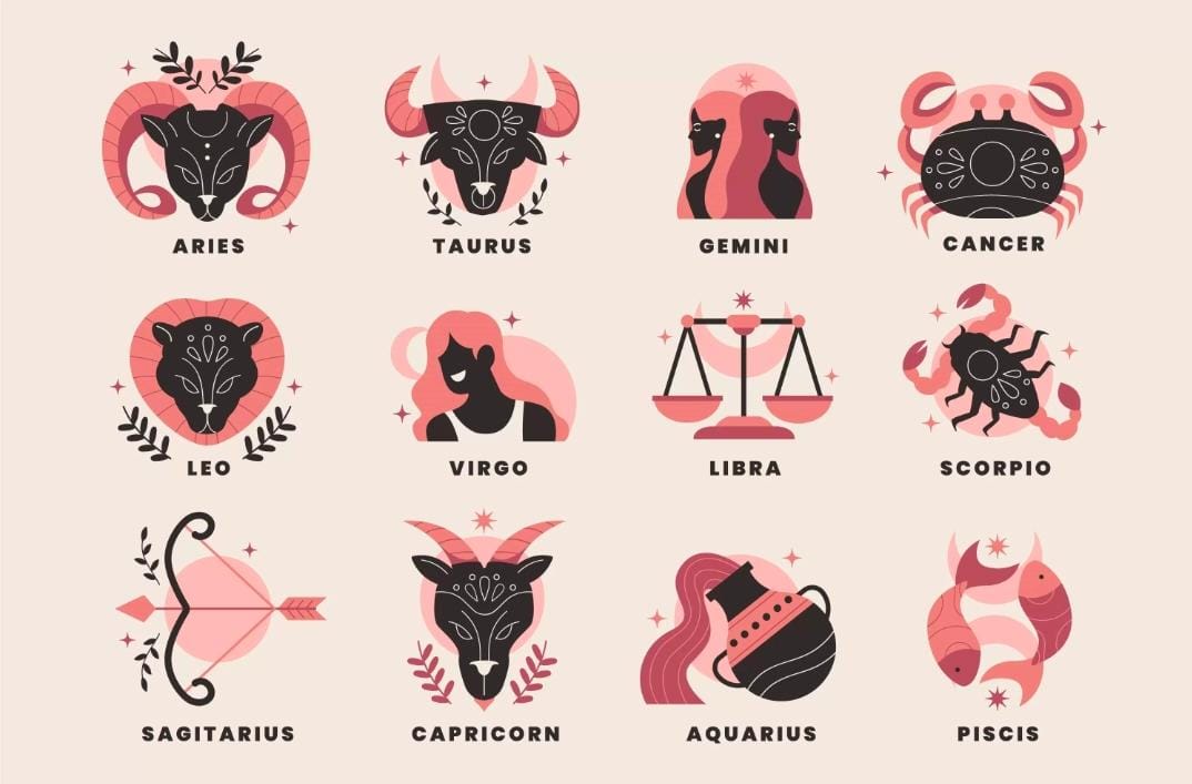 Ilustrasi zodiak. (Freepik.com)